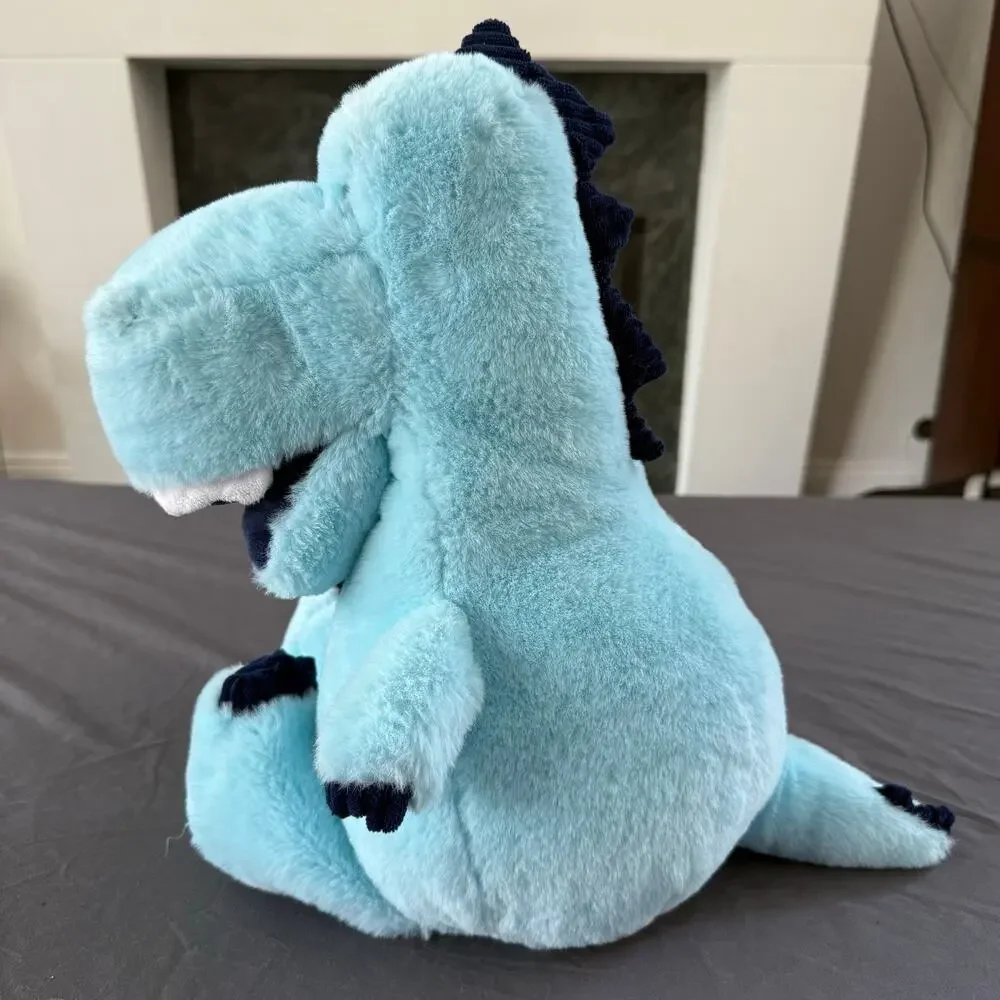 Giggle Scape Blue Dinosaur Plush Stuffed Animal Soft Toy